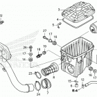 SXS700M2D A Воздушный фильтр