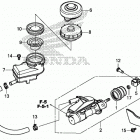 SXS1000S2X 5A Тормозной цилиндр