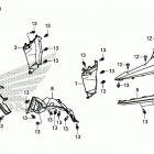 SXS1000S4X A Задний бампер
