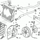 TRX420TE1 A Радиатор