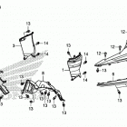 SXS1000S2X 5A Задний бампер