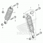 TRX420TE1 A Передние аммортизаторы