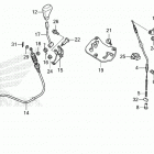 SXS700M2D A Shift lever@select lever