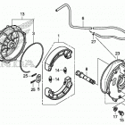 TRX520FE2 AC Задний тормоз