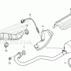 TRX420TE1 A Глушитель