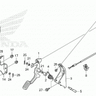 SXS700M2D A Педали