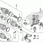TRX520FE2 AC Front knuckle@front drive