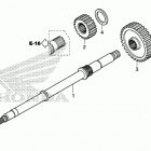 TRX520FE2 AC Вал ведущий