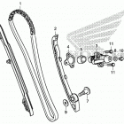 SXS1000M5D 2A Цепь ГРМ и натяжитель