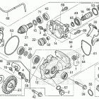 TRX420FM2 2A Передний редуктор