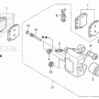 TRX420TE1 A Передний суппорт