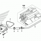 TRX520FE2 AC Крышка водяной помпы