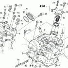 SXS700M2D A Головка цилиндров