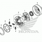 TRX420TE1 A Муфта стартера
