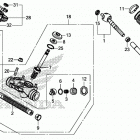 SXS1000S2X 5A Steering gear box@tie rod