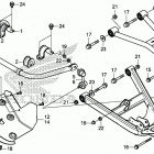 SXS1000M5D 2A Rear arm@rear stabilizer