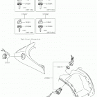 BRUTE FORCE 750 4x4i EPS CAMO Замок зажигания