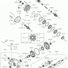 BRUTE FORCE 750 4x4i EPS Карданный вал