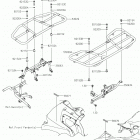 BRUTE FORCE 750 4x4i EPS CAMO Багажник-кузов
