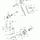 BRUTE FORCE 750 4x4i EPS CAMO Распредвал(ы)  /  натяжитель