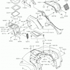 BRUTE FORCE 750 4x4i EPS CAMO Крыло переднее