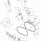 BRUTE FORCE 750 4x4i Крышка вариатора