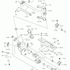 BRUTE FORCE 750 4x4i EPS Глушитель