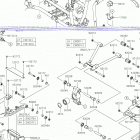 BRUTE FORCE 750 4x4i Задняя подвеска