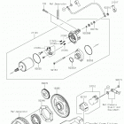 BRUTE FORCE 750 4x4i Стартер