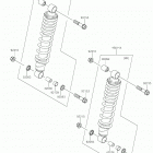 BRUTE FORCE 750 4x4i Амортизатор