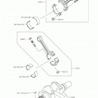BRUTE FORCE 750 4x4i Коленвал