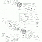 BRUTE FORCE 300 Переднее колесо