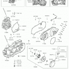 BRUTE FORCE 300 Картер двигателя