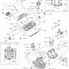 BRUTE FORCE 750 4x4i EPS CAMO Головка цилиндров