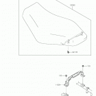 BRUTE FORCE 750 4x4i Сиденье