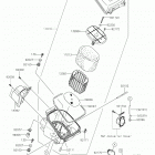 BRUTE FORCE 750 4x4i EPS CAMO Воздушный фильтр
