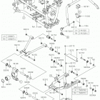 BRUTE FORCE 750 4x4i EPS Задняя подвеска