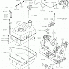 BRUTE FORCE 750 4x4i Топливный бак
