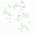 BRUTE FORCE 300 Рулевой вал