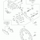 BRUTE FORCE 750 4x4i Передний тормоз