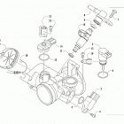 ALTERRA TRV 700 T3 BLACK [A2019THT4E3TP] Throttle body assembly [302229]