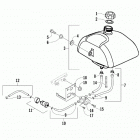 DVX 90 GREEN [A2019KSB2BUSX] Gas tank assembly [302053]