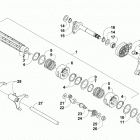 ALTERRA 450 RED [A2019KAK4CUSM] Gear shifting assembly [303524]