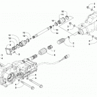 ALTERRA TRV 500 RED [A2020THK4CUSM] Drive train assembly [301676]