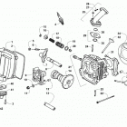 DVX 90 GREEN [A2019KSB2BUSX] Cylinder head assembly [301219]