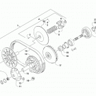 ALTERRA 570 EPS DYNAMIC CHARCOAL [A2020XCO4EUSD] Transmission assembly [303197]