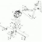 ALTERRA 700 EPS DYNAMIC CHARCOAL [A2020XCT4EUSD] Steering assembly [301597]