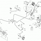 ALTERRA 700 EPS CAMO [A2019XET1PUSH] Hydraulic brake assembly [302816]