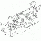 ALTERRA 700 EPS BLUE [A2021XET4PUSE] Frame and related parts [303186]