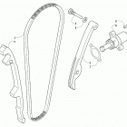 ALTERRA 700 EPS DYNAMIC CHARCOAL [A2020XCT4EUSD] Cam chain assembly [300283]